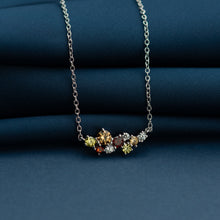Load image into Gallery viewer, Multicoloured Sterling Silver Necklace