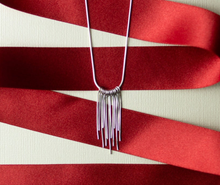 Load image into Gallery viewer, Sterling Silver Tassel Necklace