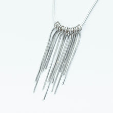 Load image into Gallery viewer, Sterling Silver Tassel Necklace