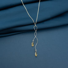 Load image into Gallery viewer, Double Twist Citrine Necklace