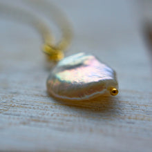 Load image into Gallery viewer, Keshi Pearl Vermeil Necklace