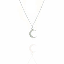 Load image into Gallery viewer, Star Crescent and Sunstone Necklace