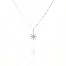 Load image into Gallery viewer, Star Crescent and Sunstone Necklace