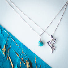 Load image into Gallery viewer, Multiway Turquoise and Dove Necklace
