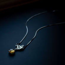 Load image into Gallery viewer, Butterfly and Citrine Necklace
