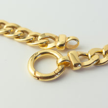 Load image into Gallery viewer, Thick Curb Gold Vermeil Necklace
