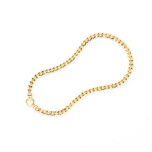 Load image into Gallery viewer, Thick Curb Gold Vermeil Necklace
