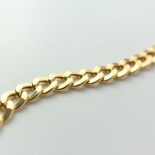 Load image into Gallery viewer, Thick Curb Gold Vermeil Necklace
