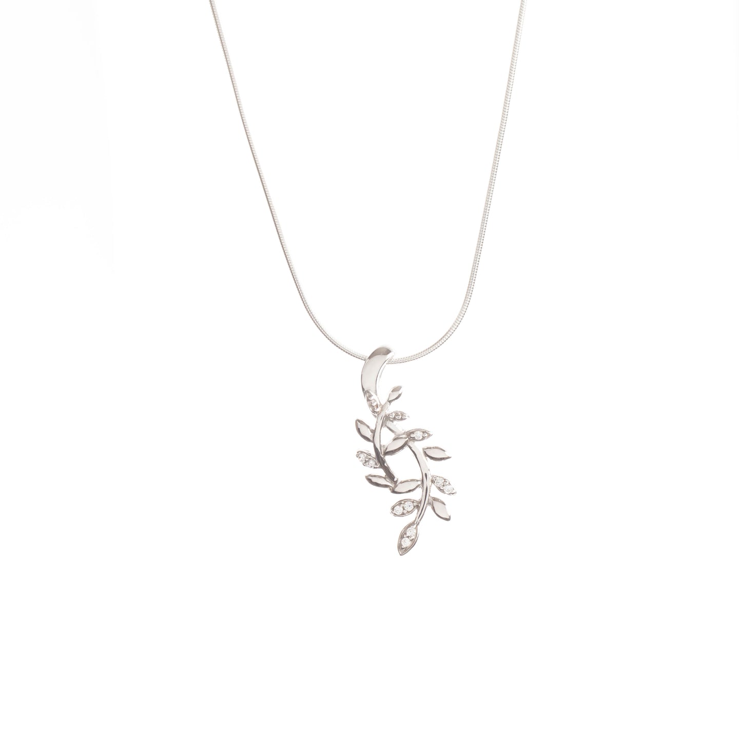 Leaves Pendant Necklace