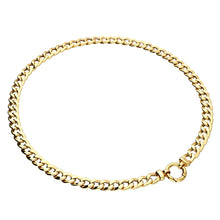 Load image into Gallery viewer, Thick Curb Gold Vermeil Necklace
