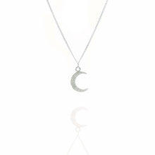 Load image into Gallery viewer, Star Crescent and Sunstone Necklace
